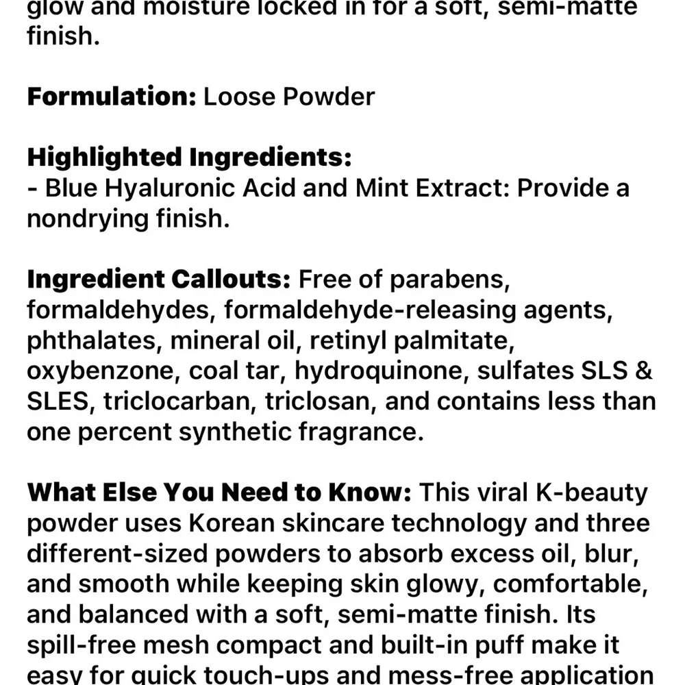 New In Box: LANEIGE Neo Blurring Loose Finishing Powder
